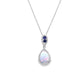 Created Opal Necklace