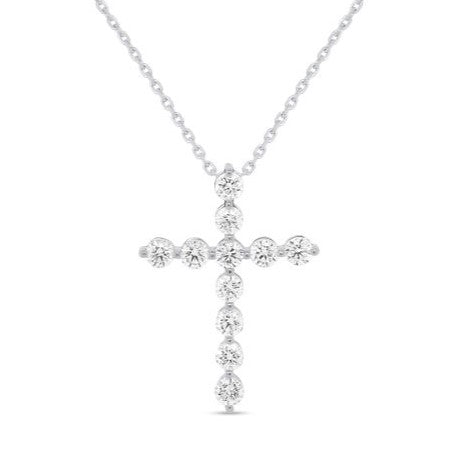 1.00 CTW Lab Grown Diamond Cross