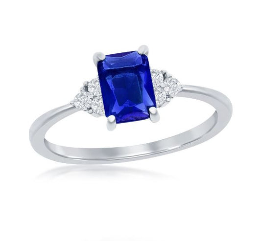 Sterling Silver CZ Ring