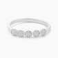 Circle Station Diamond Ring