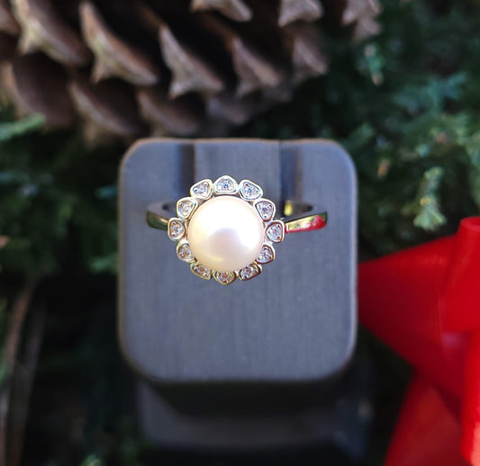 Freshwater Cultured Pearl Ring