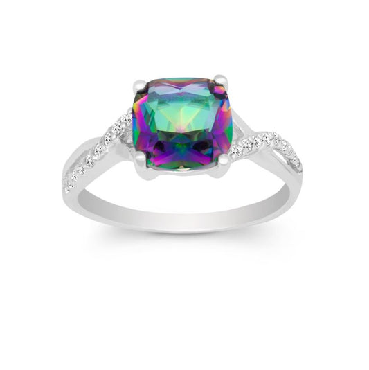 Mystic CZ Ring