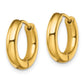 Gold Tone Plated Huggies