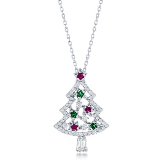 Christmas Tree Necklace