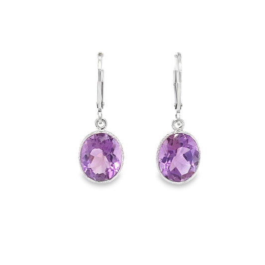 Amethyst Dangle Earrings