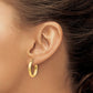 10KT Gold Hoops