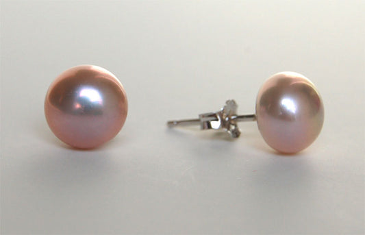Blush Freshwater Pearl Earrings