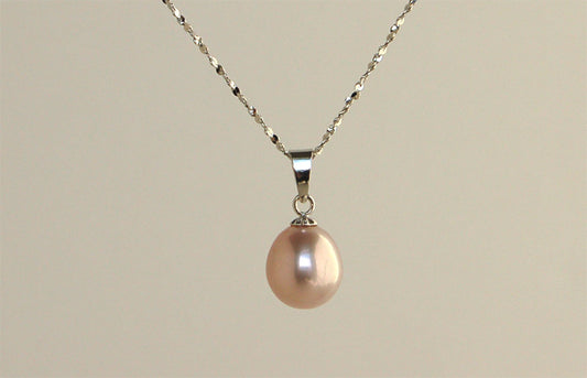 Blush Freshwater Pearl Pendant