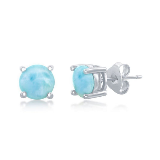 Larimar Studs