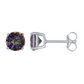 Mystic Fire CZ Studs